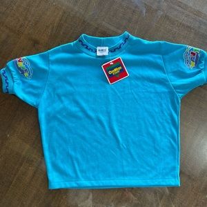 vintage NWT kids size 7 oshkosh B’gosh Shirt Beach Waver 90s Color Wave